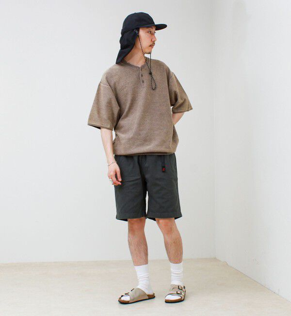 GLOSTER「【シェイド着脱で2WAY】NYLON SHADE CAP」|キャップ・キャスケット|