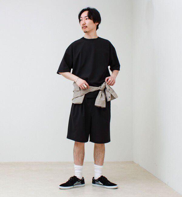 GLOSTER「【COOLMAX/セットアップ着用可能】ポリトロプルオーバーTシャツ」|Tシャツ・カットソー|