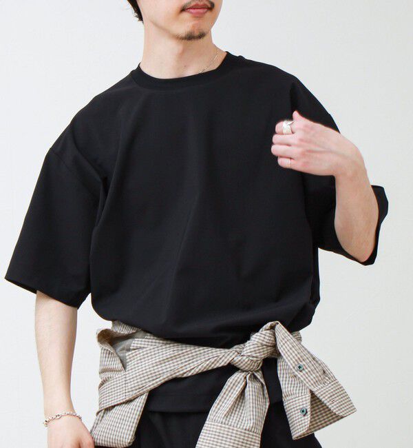 GLOSTER「【COOLMAX/セットアップ着用可能】ポリトロプルオーバーTシャツ」|Tシャツ・カットソー|