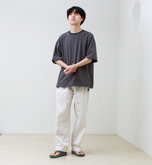 GLOSTER「【COOLMAX/セットアップ着用可能】ポリトロプルオーバーTシャツ」|Tシャツ・カットソー|