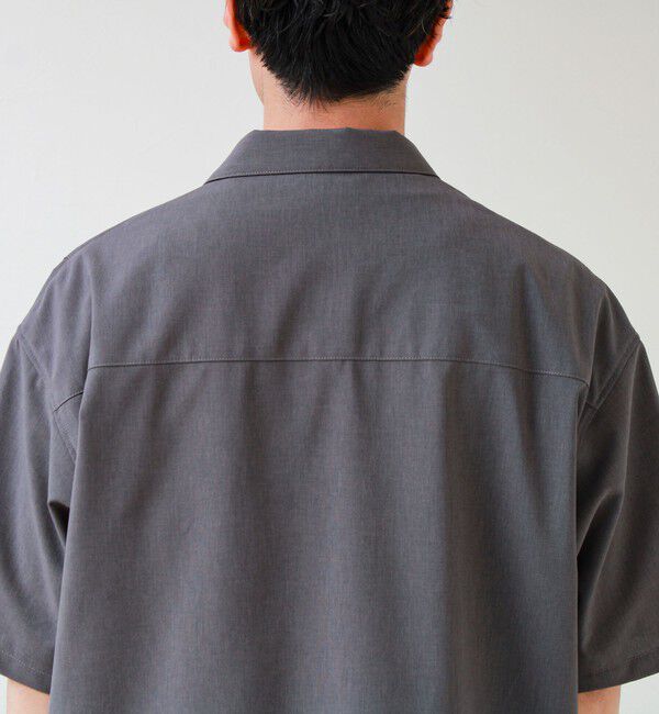 GLOSTER「【COOLMAX/セットアップ着用可能】ポリトロS/Sシャツ」|シャツ・ブラウス|