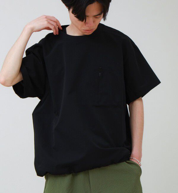 GLOSTER「【NANGA/ナンガ】DotAir COMFY TEE」|Tシャツ・カットソー|ブラック