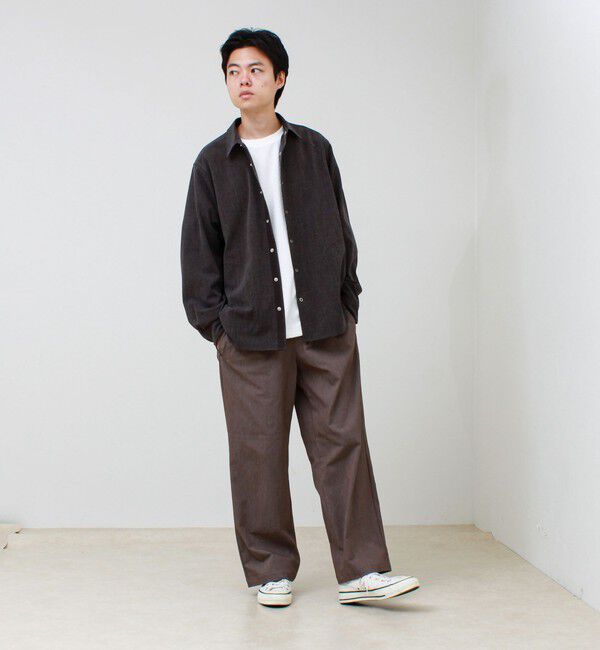 GLOSTER「【人気シリーズ/UNISEX/5色展開】GOODNESS イージーパンツ 無地/迷彩」|チノ|