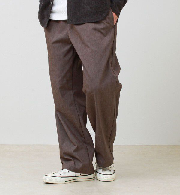 GLOSTER「【人気シリーズ/UNISEX/5色展開】GOODNESS イージーパンツ 無地/迷彩」|チノ|