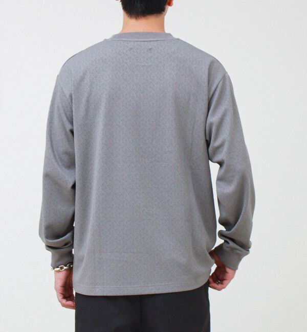 GLOSTER「ウォールジャガード リンクス クルーネック ロンT 」|Tシャツ・カットソー|