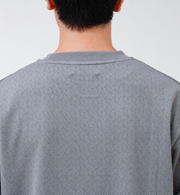 GLOSTER「ウォールジャガード リンクス クルーネック ロンT 」|Tシャツ・カットソー|