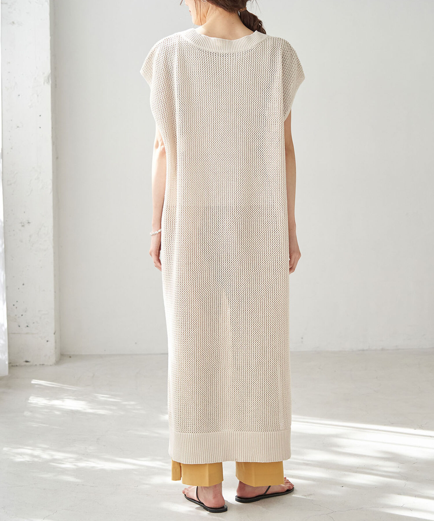 Rope&rsquo;Picnic「メッシュ編みワンピース」|ワンピース|
