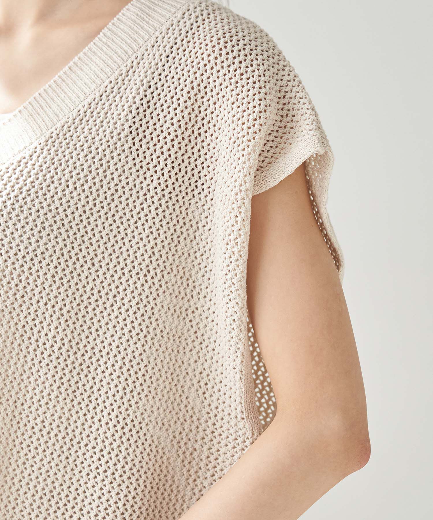 Rope&rsquo;Picnic「メッシュ編みワンピース」|ワンピース|