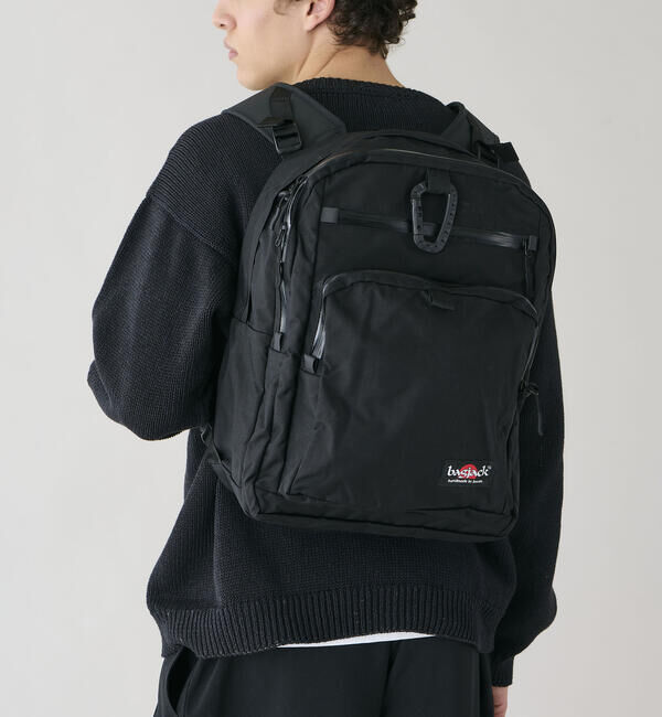  「bagjack |〈別注〉STUDENT'S DAYPACK UNISEX」|リュック|BLACK