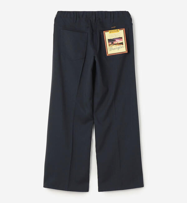  「Wrangler | 〈別注〉 WRANCHER ワイドスラックス NAVY MEN」|チノ|