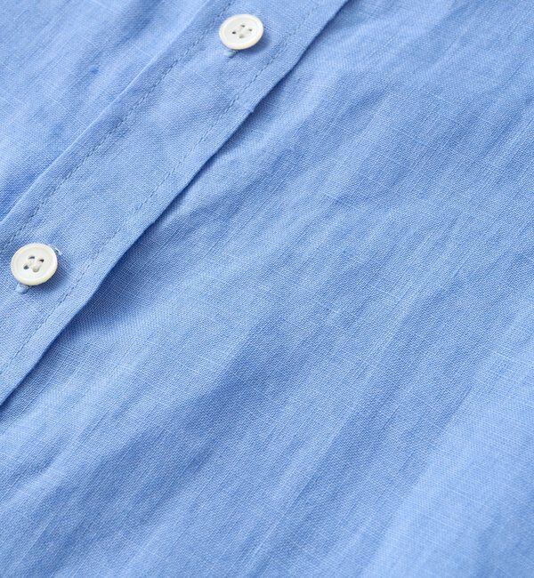  「【2サイズ/7色展開】リネンワイドシャツ」|シャツ・ブラウス|