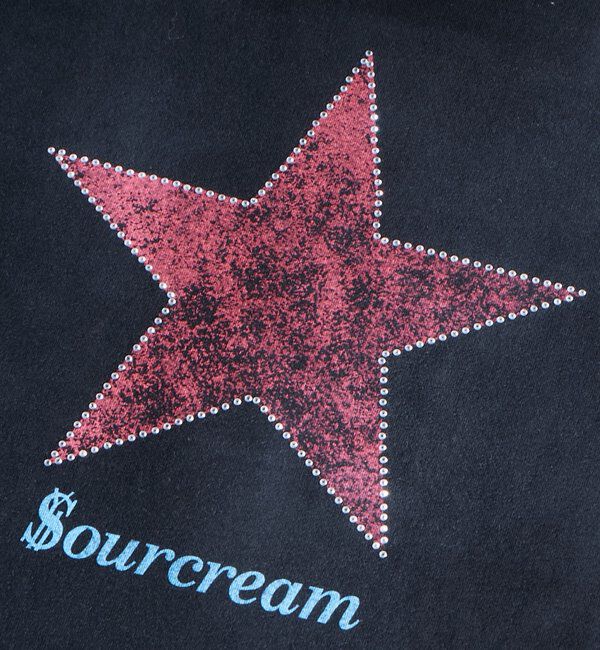  「【Sourcream/UNISEX】ラインストーンスターグラフィックTEE」|Tシャツ・カットソー|