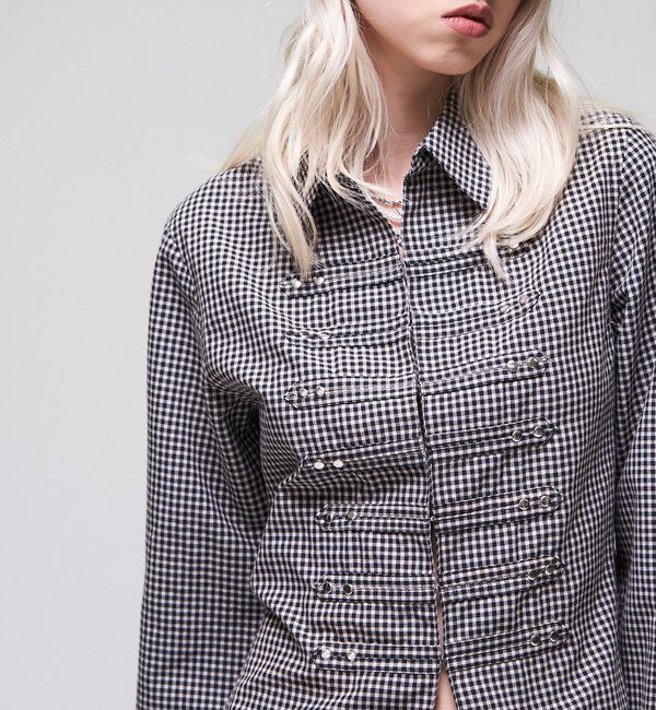  「【WEB限定】ナポレオンコンパクトシャツ」|シャツ・ブラウス|