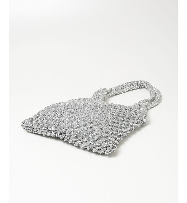 collex「【The Bagmati】 ラメメッシュバッグ」|かごバッグ|