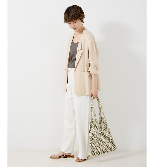 collex「【The Bagmati】 ラメメッシュバッグ」|かごバッグ|