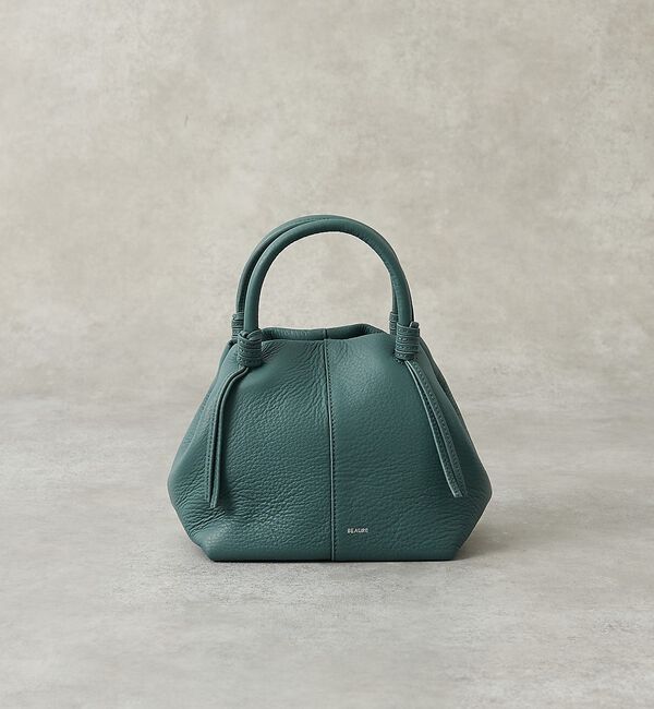 collex「【WEB限定】【Beau're/ヴュレ】2WAYボートシェイプショルダーバッグ」|ショルダー・メッセンジャー|ブルーグレー