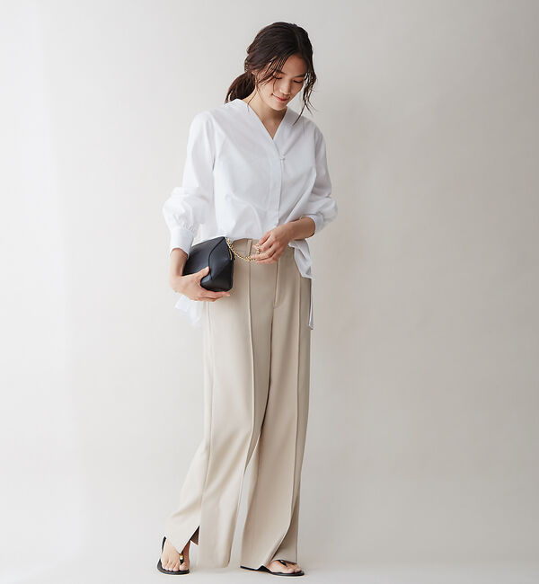 qualite「サイドベンツパンツ」|その他|