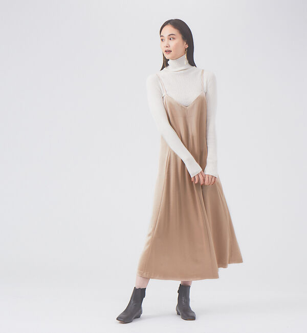 qualite「フォルムキャミワンピース」|ワンピース|