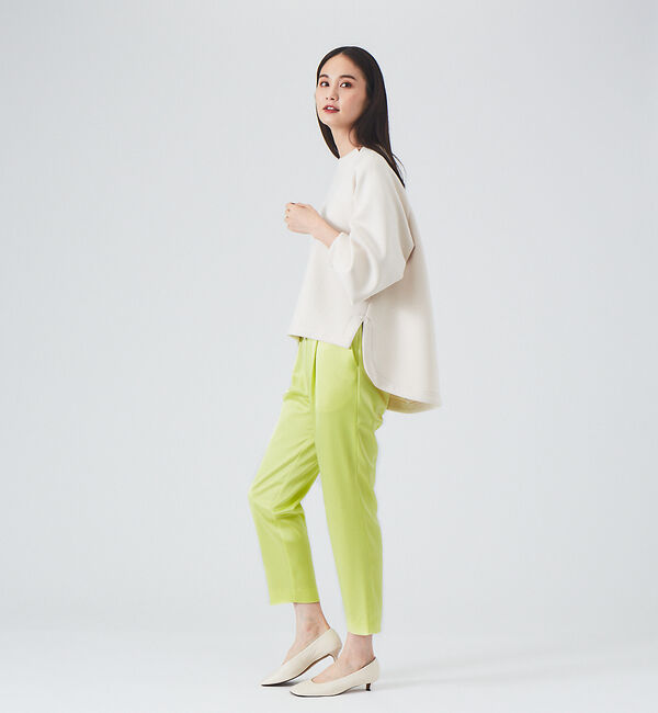 qualite「【追加生産】アセテートサテンドロストパンツ」|その他|