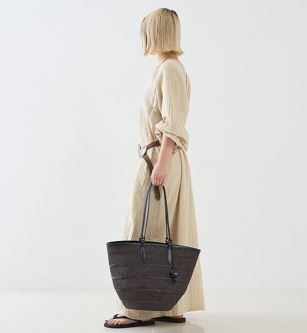 The Store by C' 「【COCUCA】パフスリーブドレス」|ワンピース|