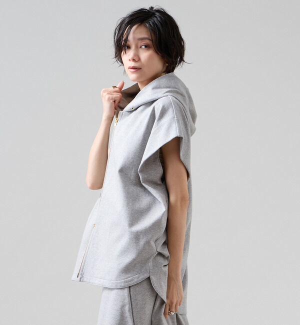 Liesse「ダンボールフーディ―ジレ（セットアップ可）」|パーカー|