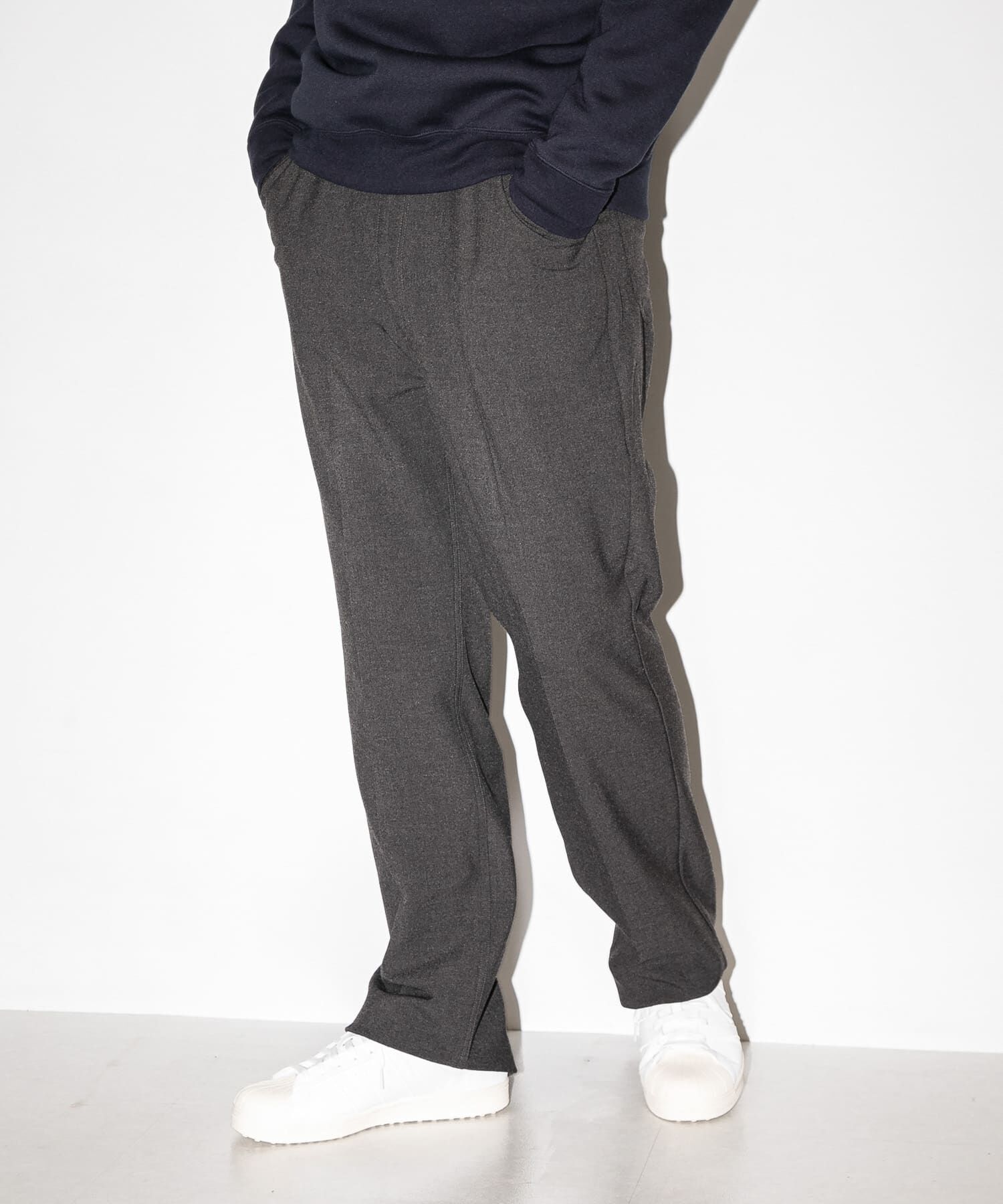 Sonny Label 「OOPS　2WAYストレッチ裏起毛パンツ」|その他|チャコールグレー