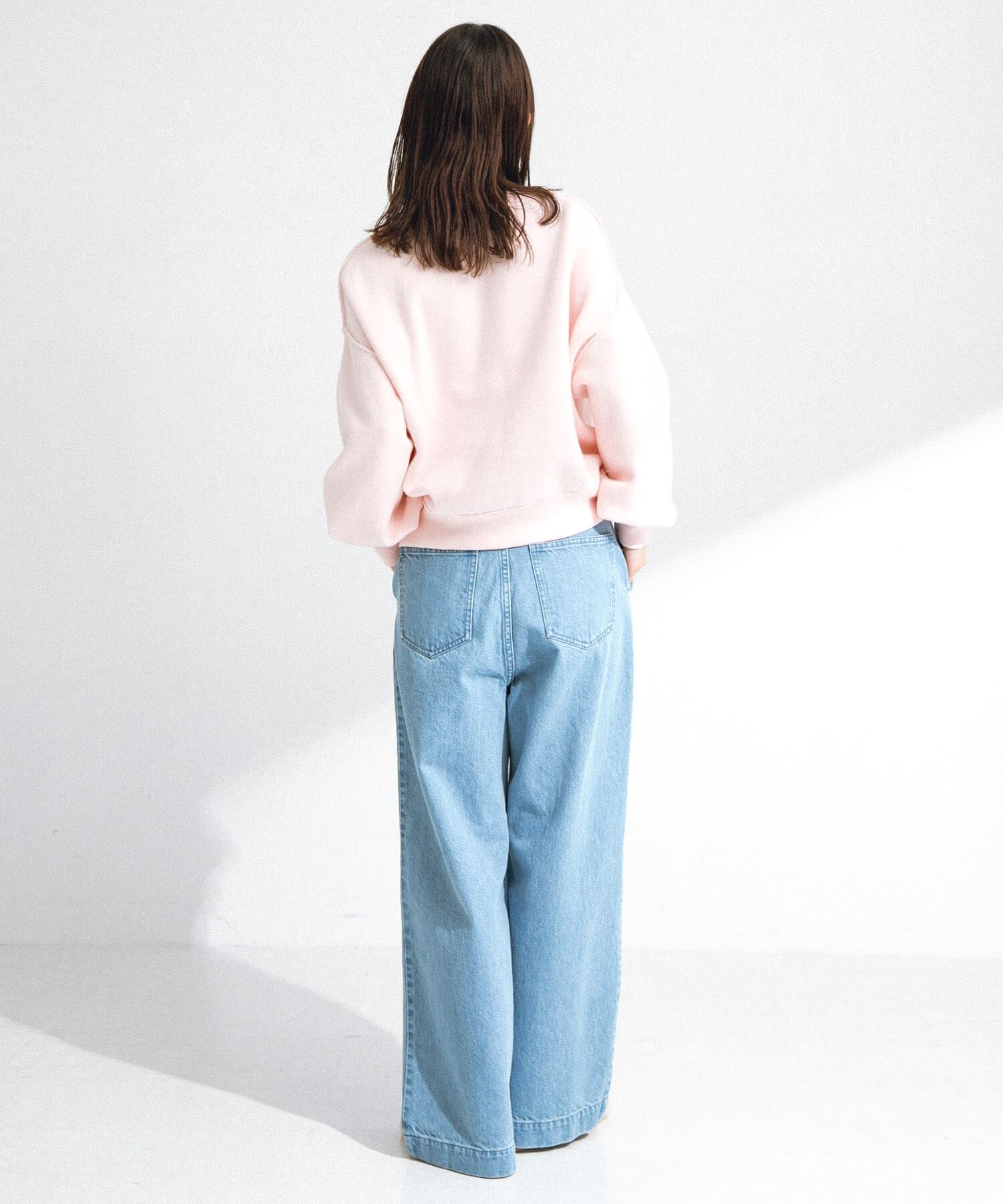 Sonny Label 「『34サイズ/低身長向けも展開』タックデニム」|デニム|