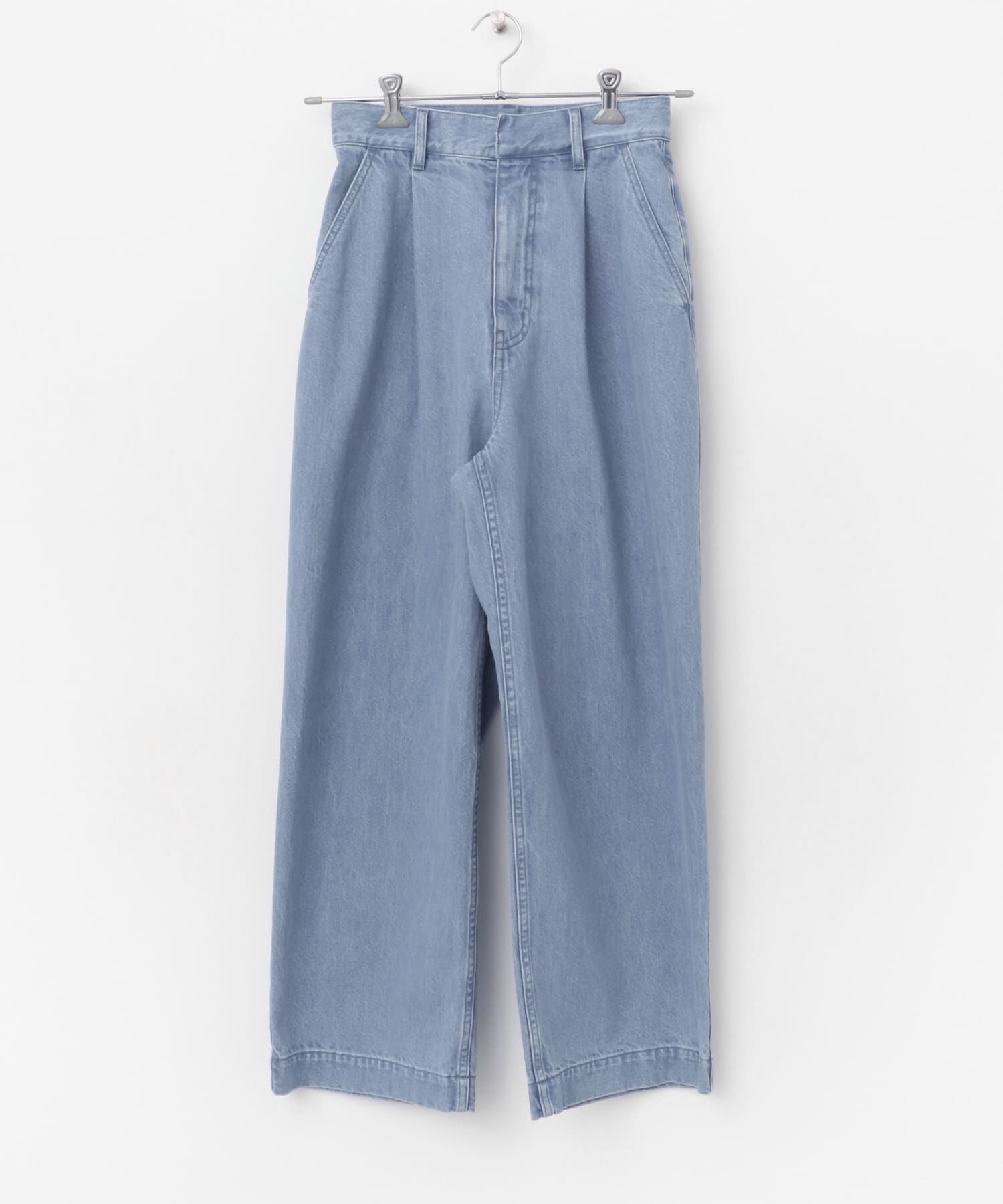 Sonny Label 「『34サイズ/低身長向けも展開』タックデニム」|デニム|