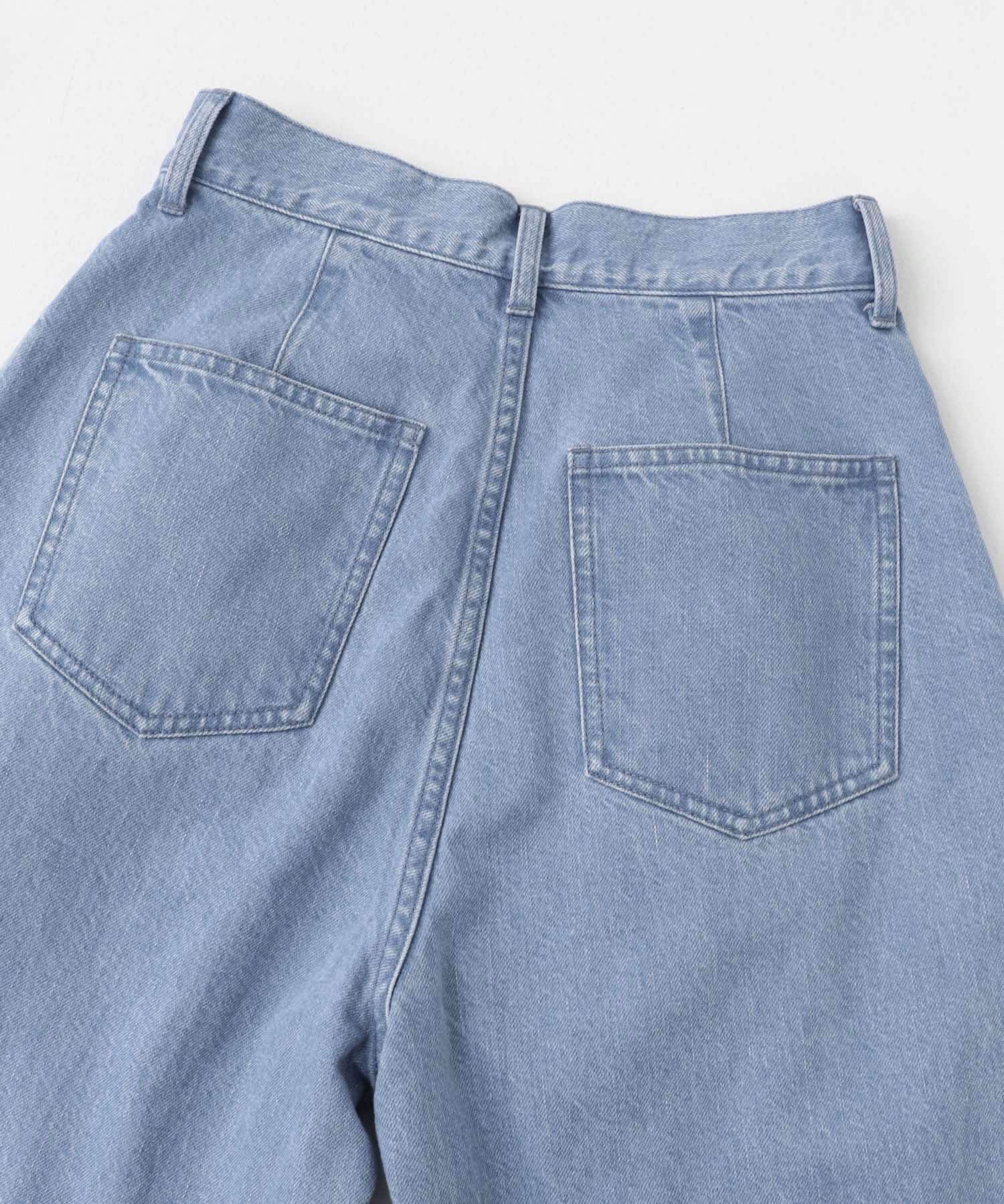 Sonny Label 「『34サイズ/低身長向けも展開』タックデニム」|デニム|