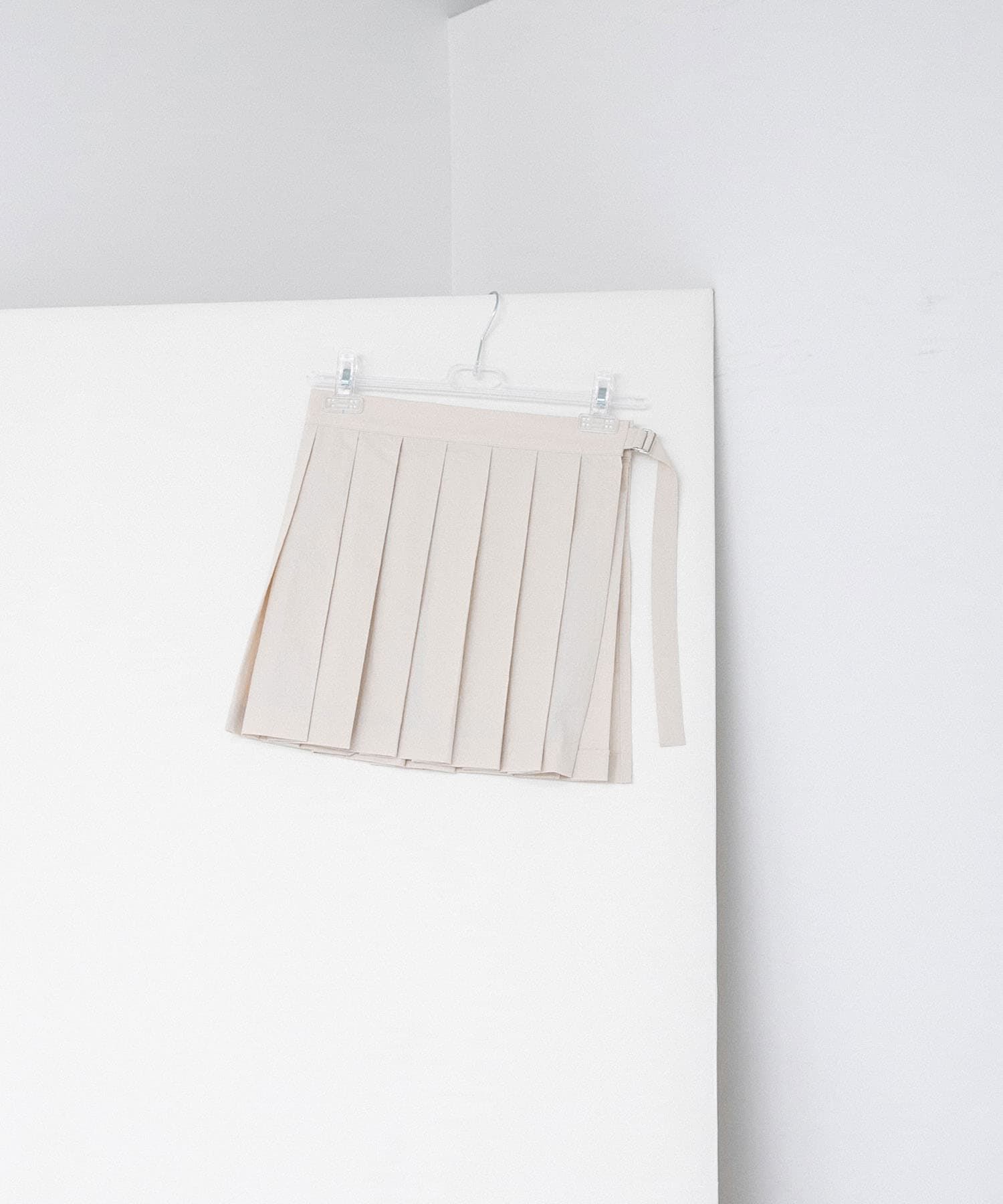 LAATO「pleats wrap fake skirt」|スカート|