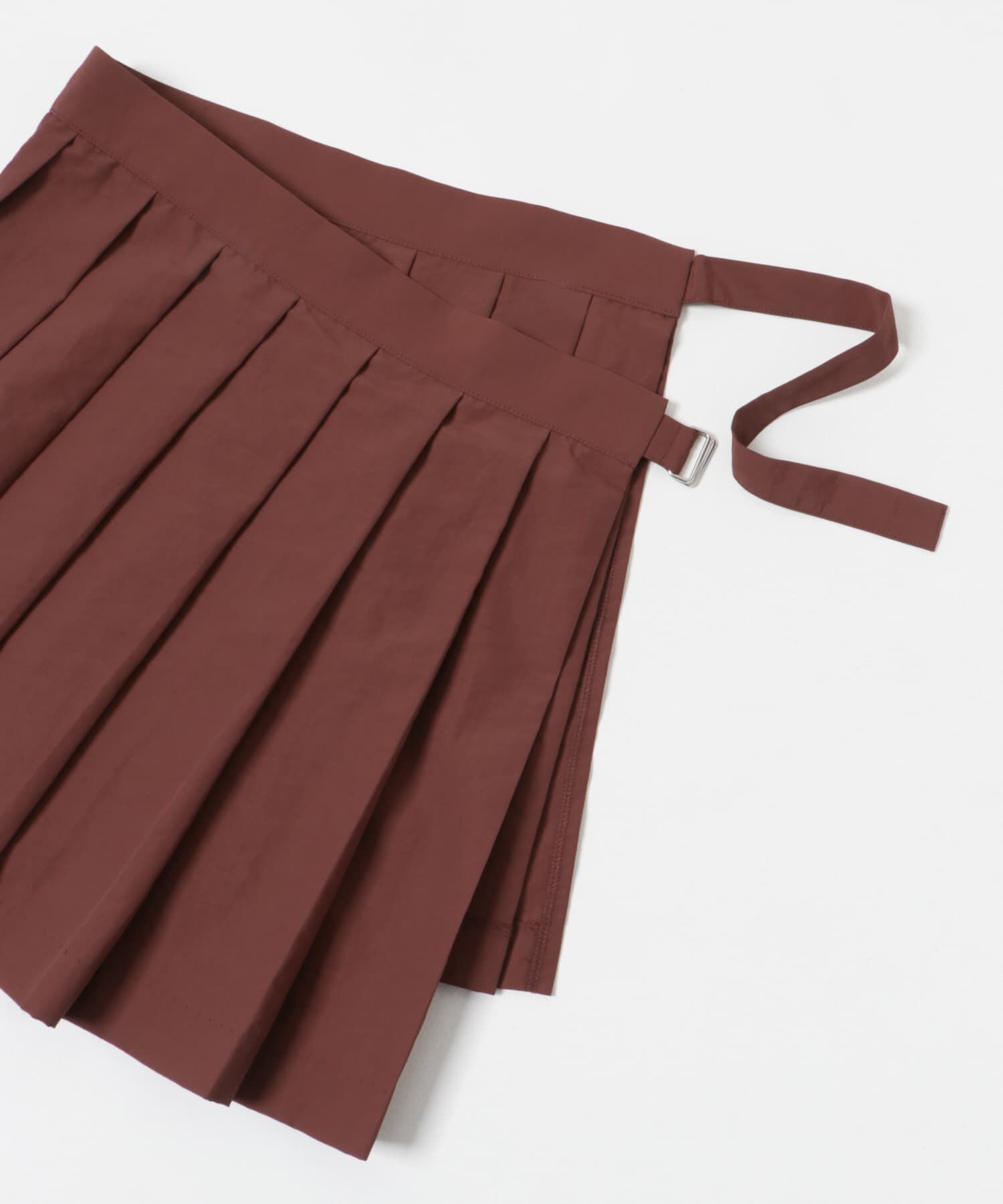 LAATO「pleats wrap fake skirt」|スカート|