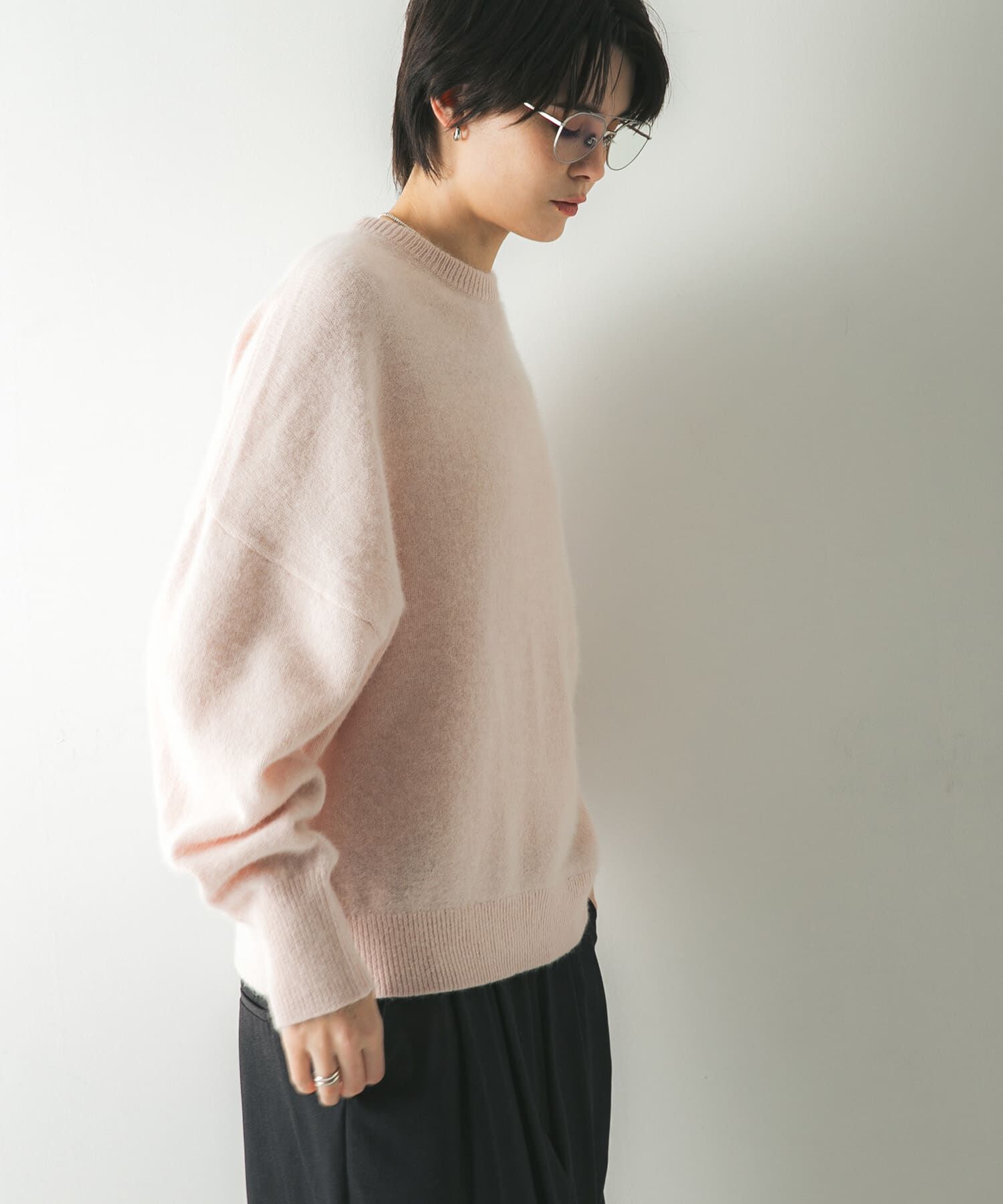 URBAN RESEARCH「FOX/CASHMEREルーズニット」|ニット・セーター|