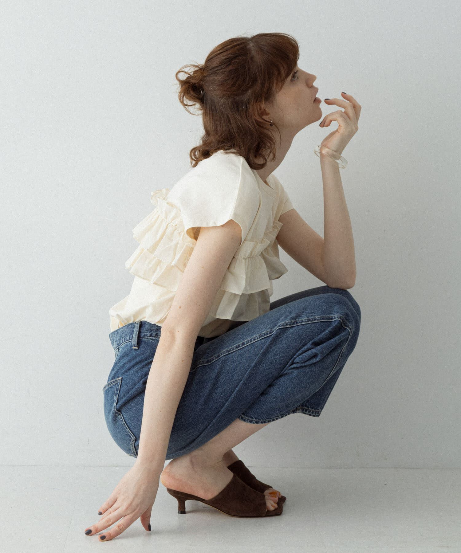 Sonny Label 「『WEB限定』フリルドッキングプルオーバー」|Tシャツ・カットソー|