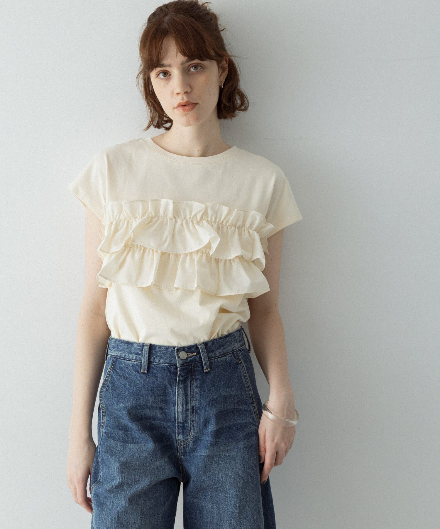 Sonny Label 「『WEB限定』フリルドッキングプルオーバー」|Tシャツ・カットソー|