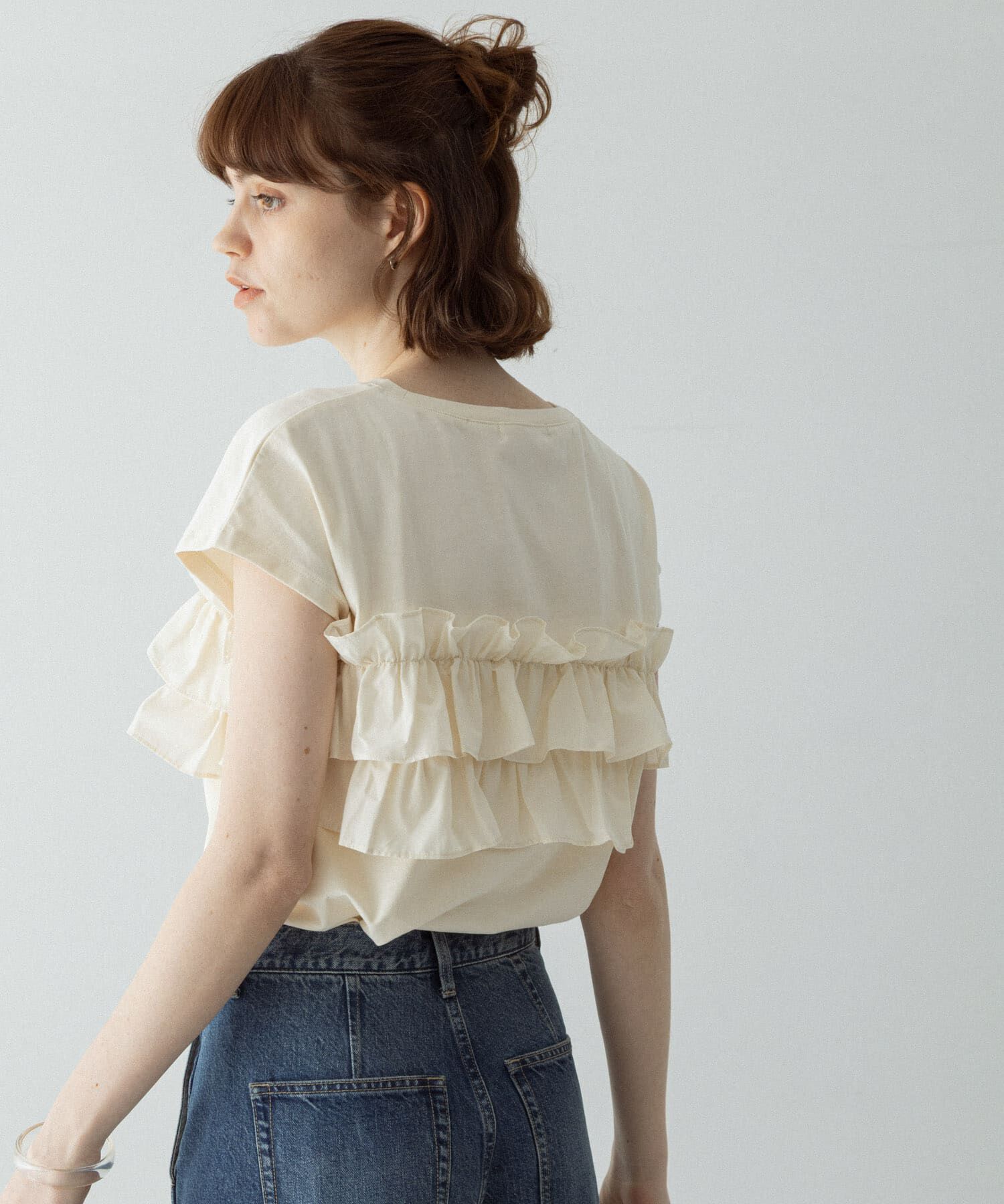 Sonny Label 「『WEB限定』フリルドッキングプルオーバー」|Tシャツ・カットソー|