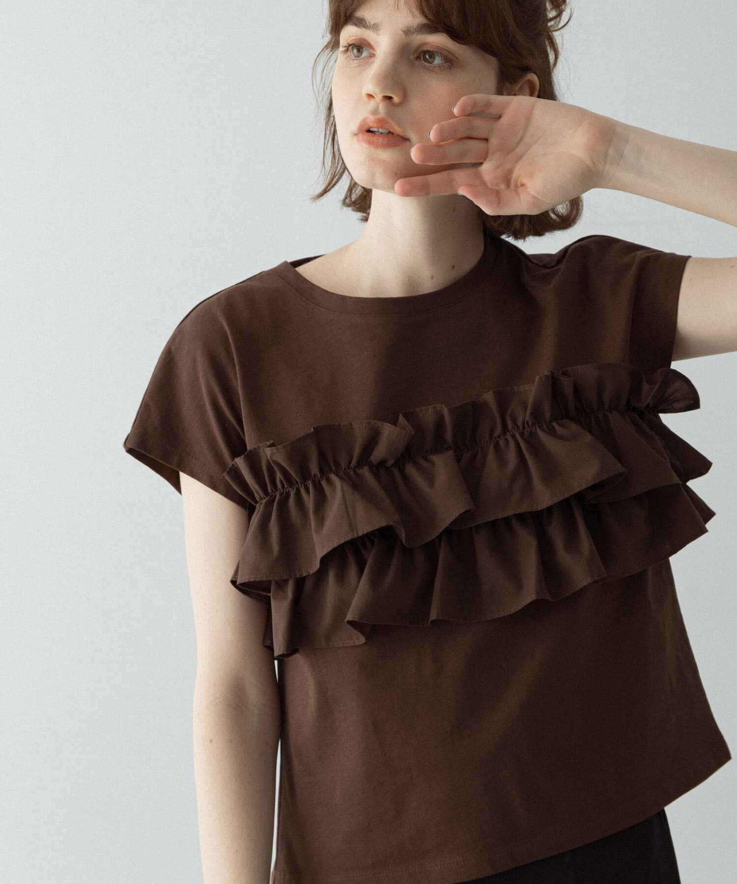 Sonny Label 「『WEB限定』フリルドッキングプルオーバー」|Tシャツ・カットソー|