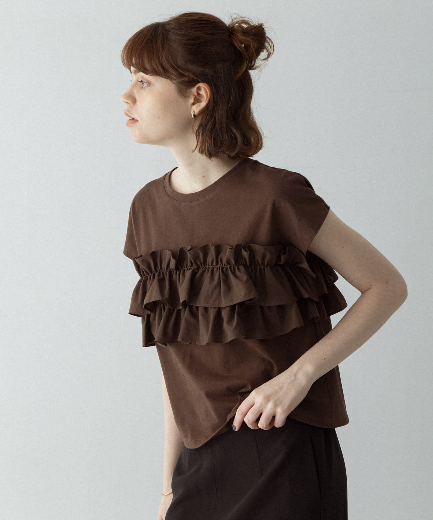 Sonny Label 「『WEB限定』フリルドッキングプルオーバー」|Tシャツ・カットソー|