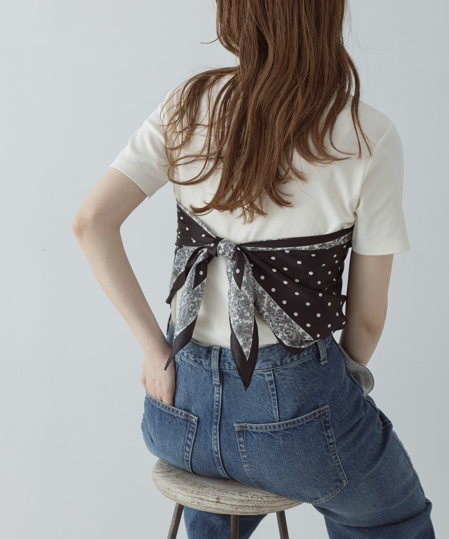 Sonny Label 「ドットサンカクスカーフ」|バンダナ・スカーフ|