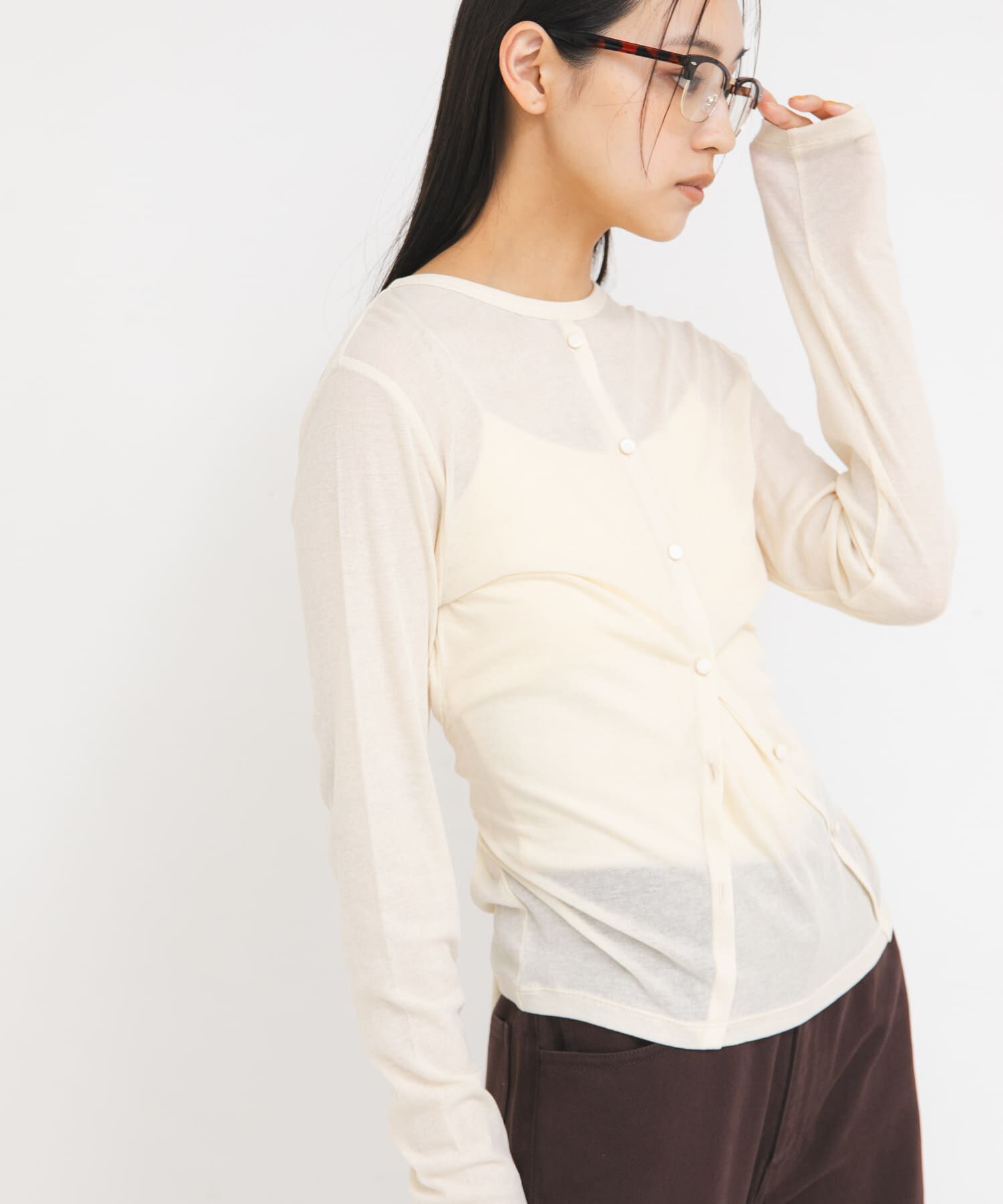 「ノットデザインシアートップス」|Tシャツ・カットソー|