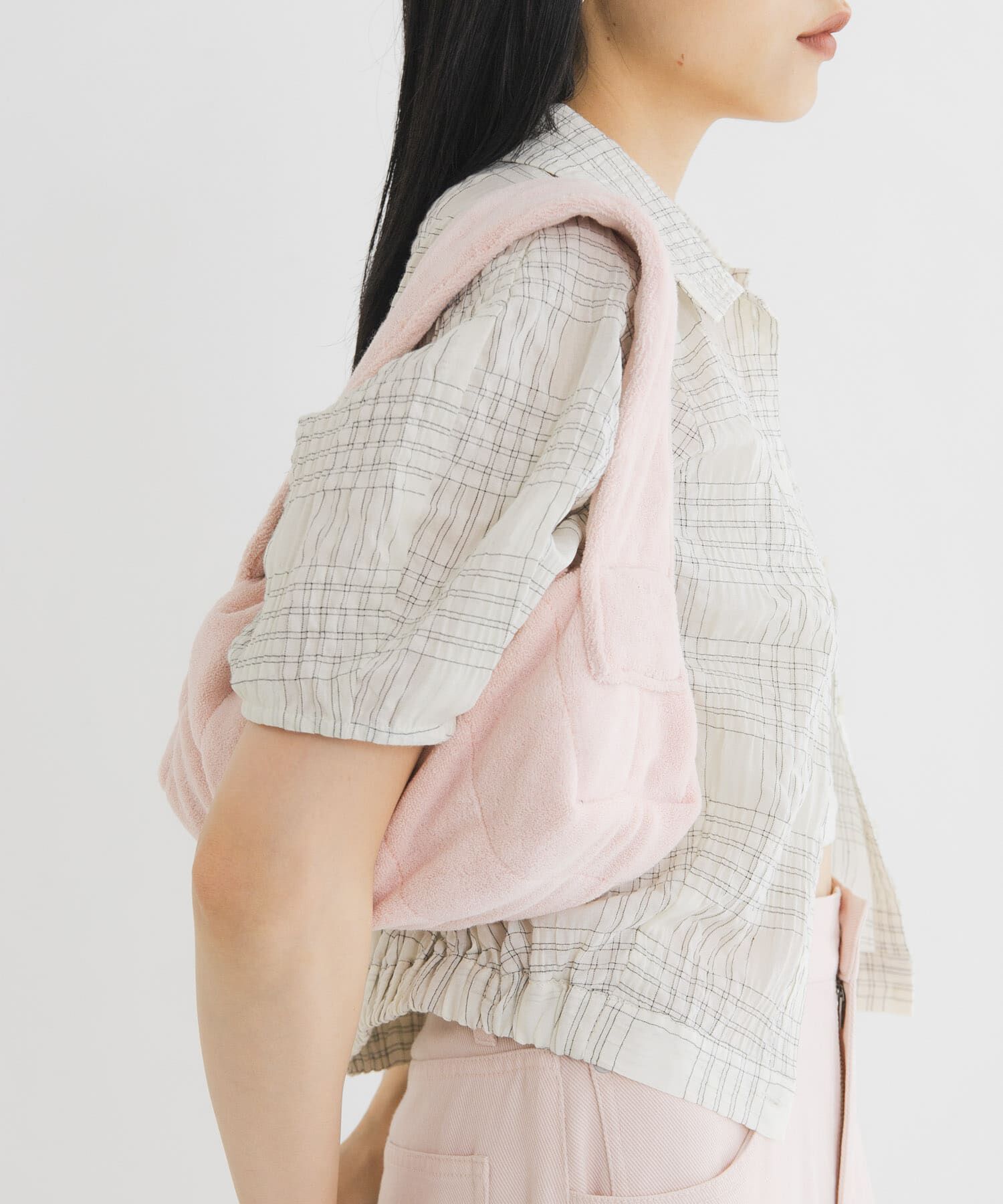  「パイルミニBAG」|ハンドバッグ|