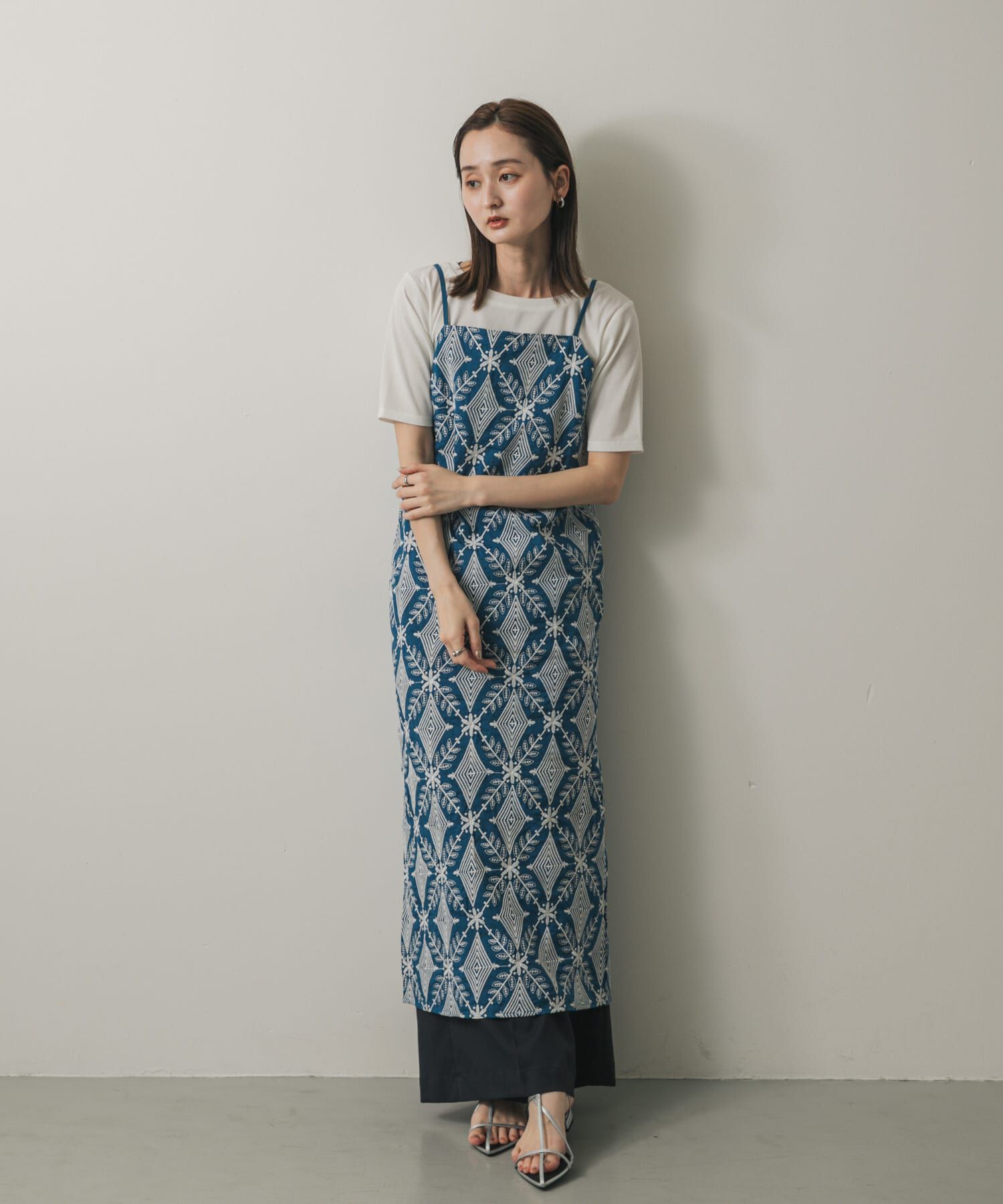 SENSE OF PLACE by URBAN RESEARCH「インドシシュウキャミワンピース」|ワンピース|
