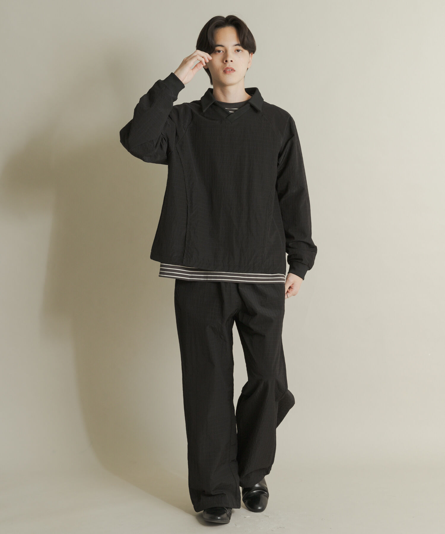 SENSE OF PLACE by URBAN RESEARCH「リップストップナイロンワイドスラックス」|その他|