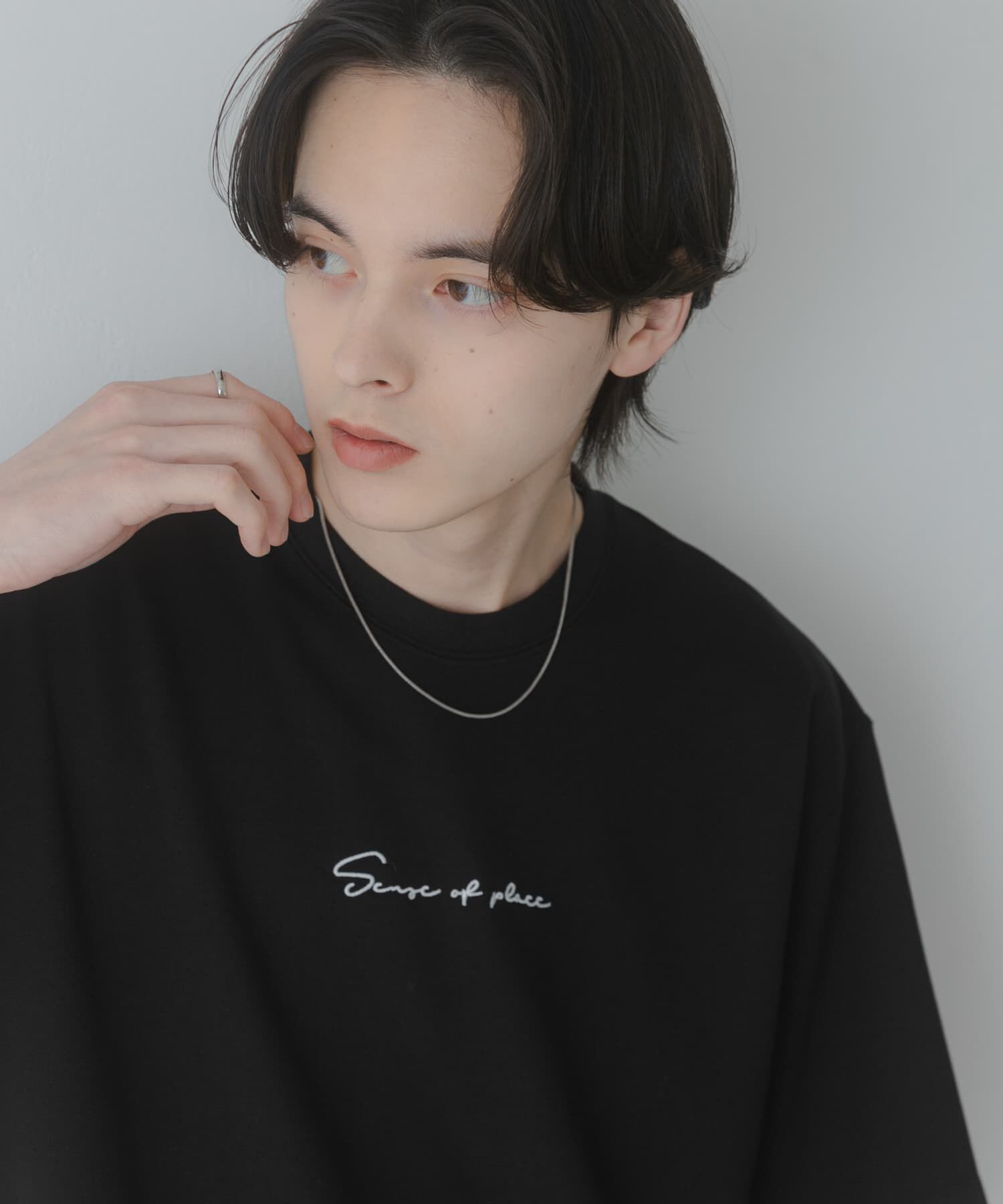 SENSE OF PLACE by URBAN RESEARCH「『一部WEB限定ｶﾗｰ/ﾕﾆｾｯｸｽ』ｼｼｭｳﾎﾟﾝﾁｼｮｰﾄｽﾘｰﾌﾞ」|Tシャツ・カットソー|
