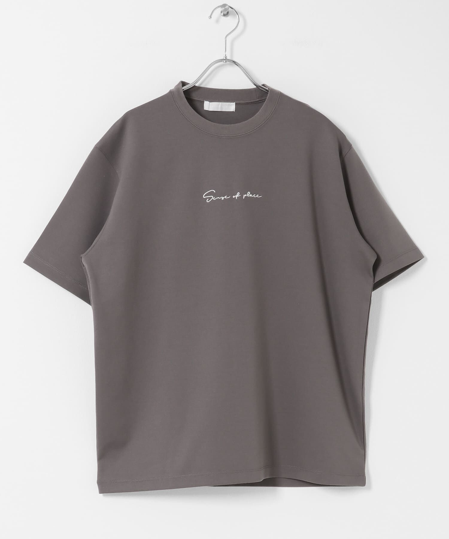 SENSE OF PLACE by URBAN RESEARCH「『一部WEB限定ｶﾗｰ/ﾕﾆｾｯｸｽ』ｼｼｭｳﾎﾟﾝﾁｼｮｰﾄｽﾘｰﾌﾞ」|Tシャツ・カットソー|
