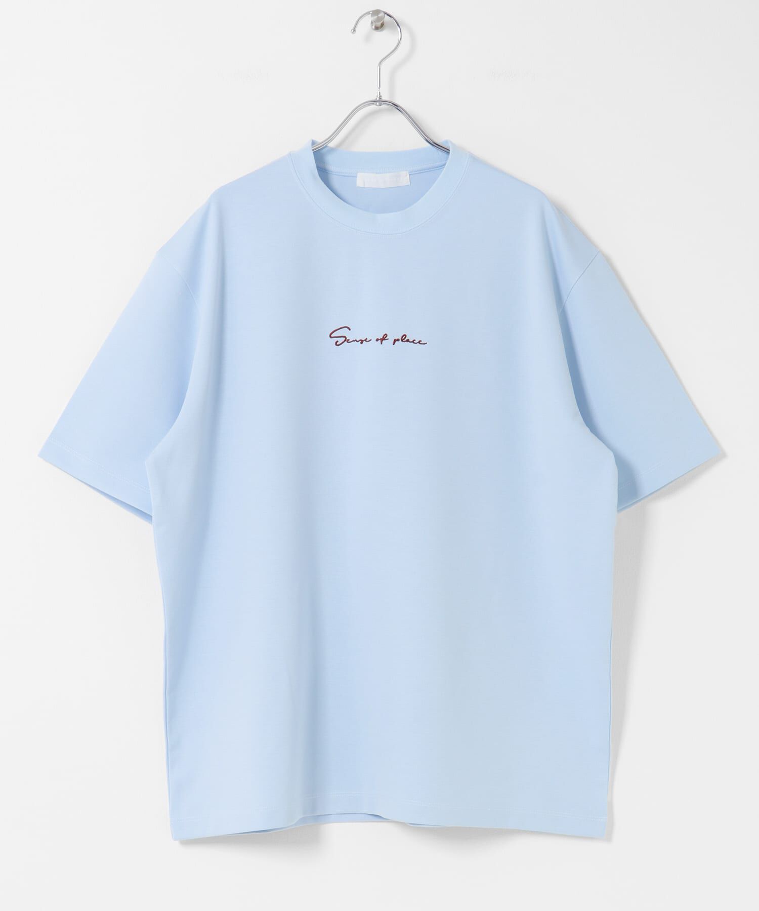 SENSE OF PLACE by URBAN RESEARCH「『一部WEB限定ｶﾗｰ/ﾕﾆｾｯｸｽ』ｼｼｭｳﾎﾟﾝﾁｼｮｰﾄｽﾘｰﾌﾞ」|Tシャツ・カットソー|