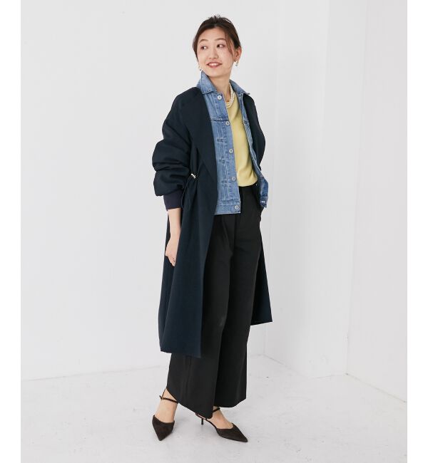 le.coeur blanc「サスペンダー付タックワイドパンツ」|その他|