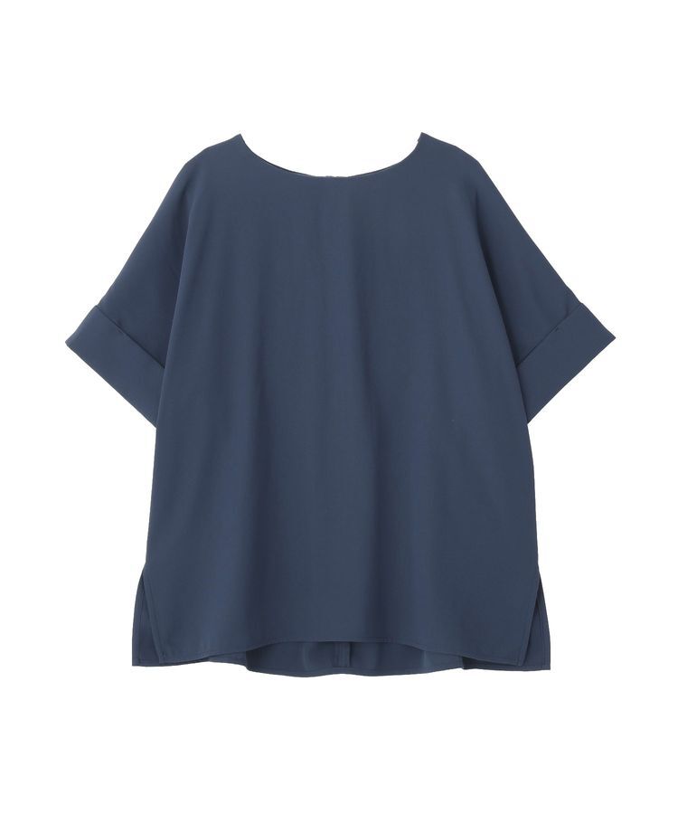 AMERICAN HOLIC「【WEB限定】イージーケア+接触冷感バックタック半袖プルオーバー」|シャツ・ブラウス|