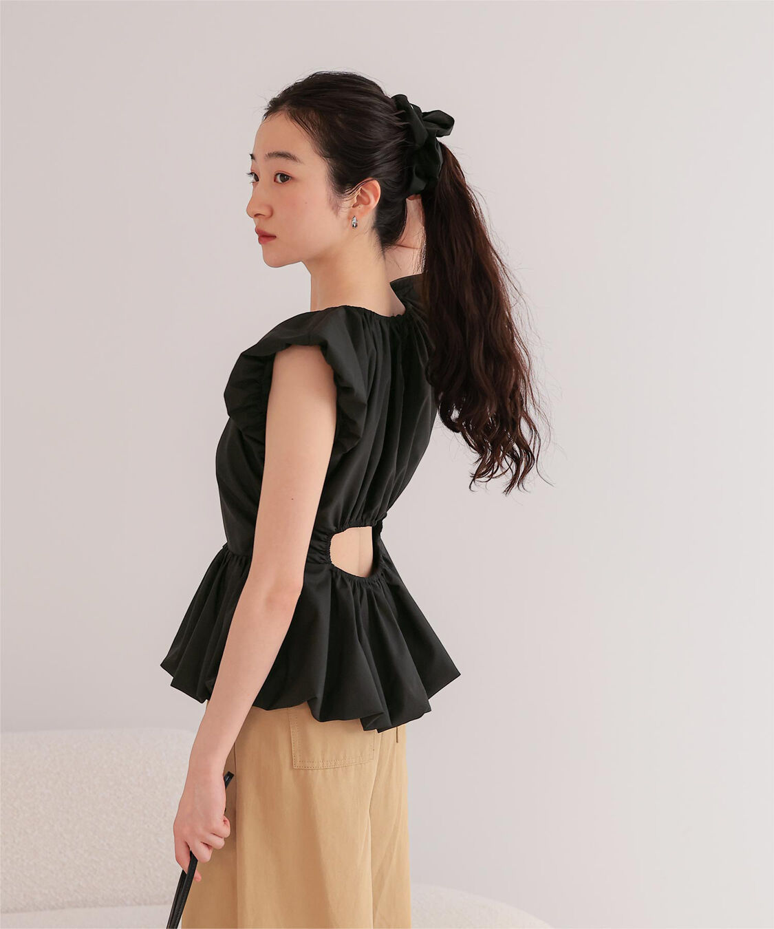 miette「シュシュセットバルーンブラウス」|シャツ・ブラウス|