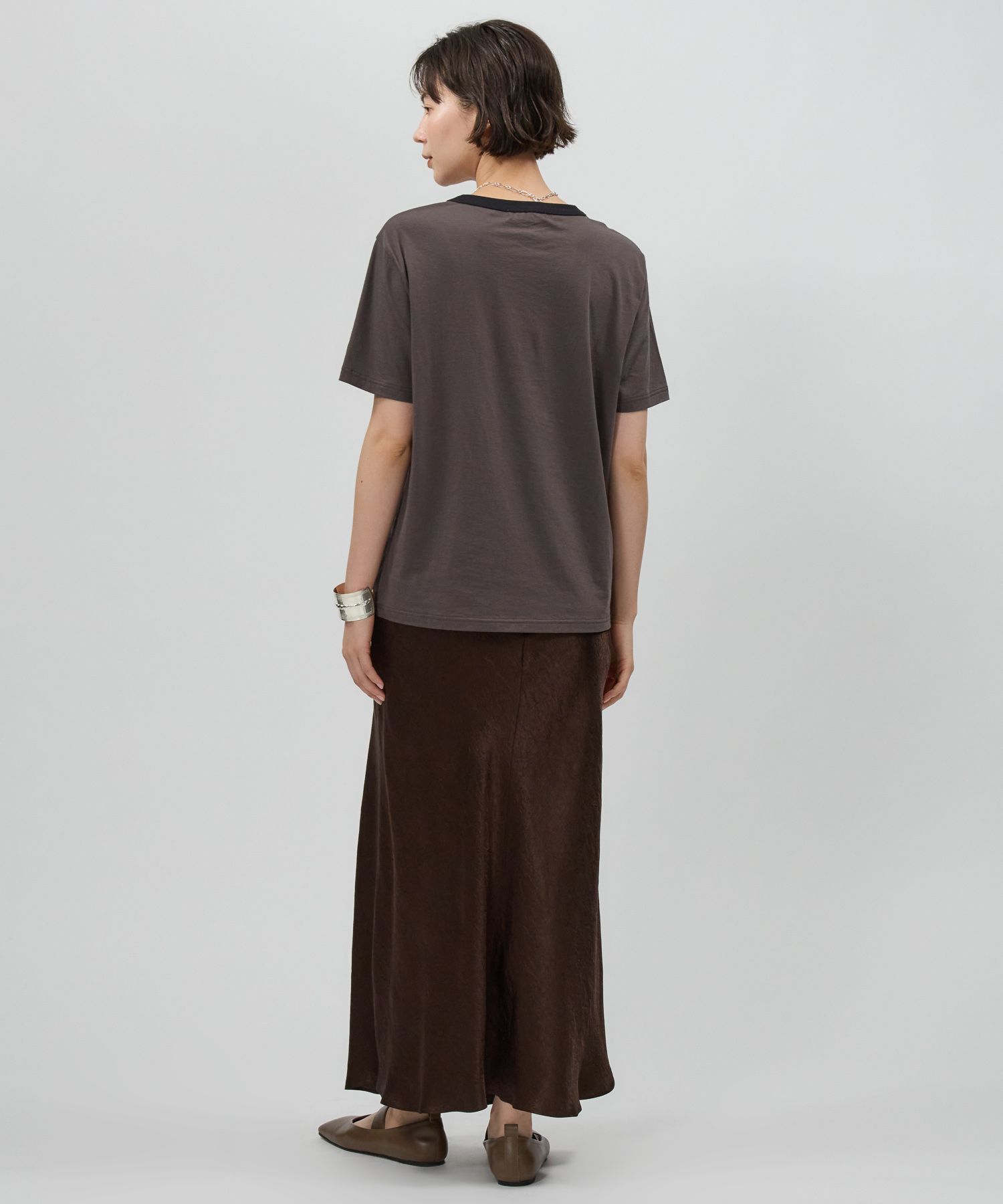 BABYLONE「CAMILLEバイカラーTシャツ」|Tシャツ・カットソー|