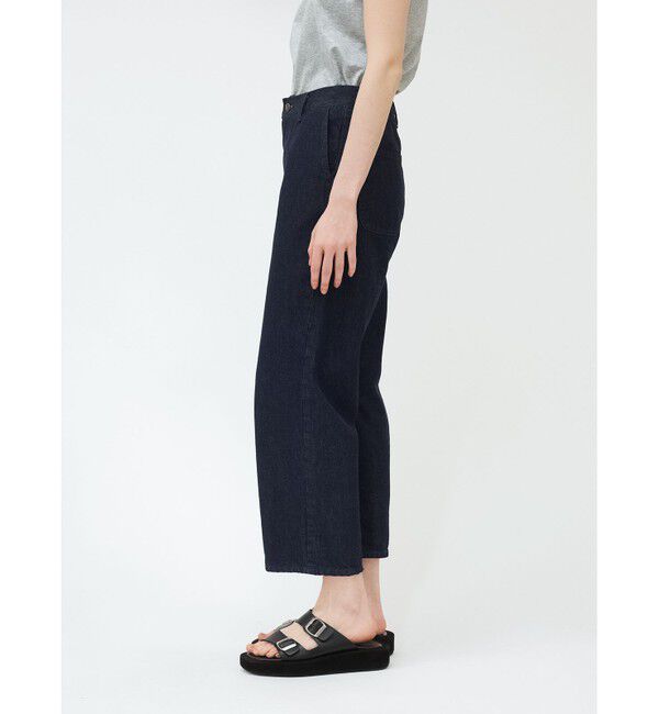 mizuiro ind「mizuiro ind ストレートデニムパンツ」|その他|